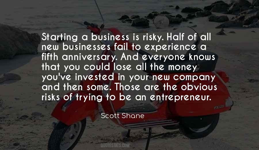 Business Risks Quotes #150518