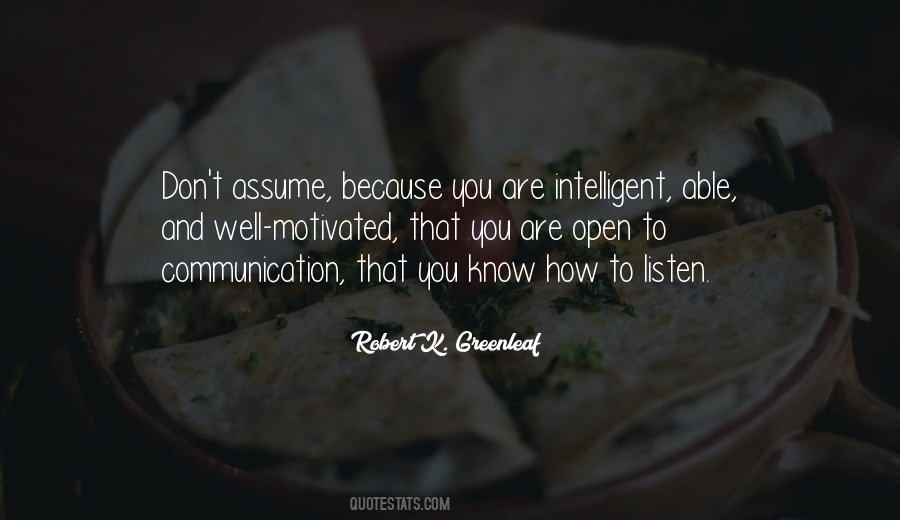 You Are Intelligent Quotes #1829161
