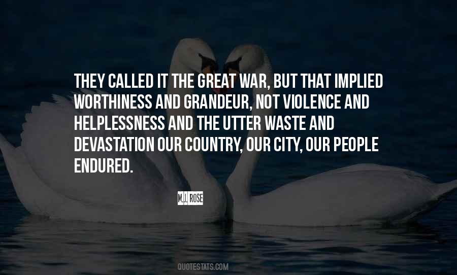 The Great War Quotes #1820734
