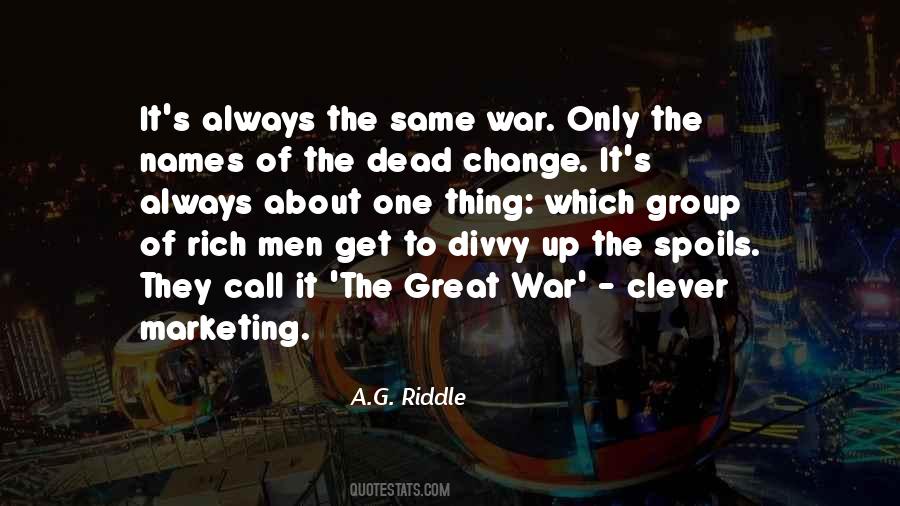 The Great War Quotes #599922