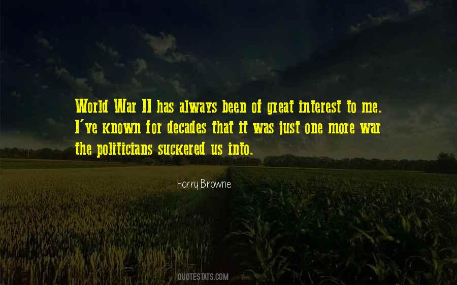 The Great War Quotes #93711
