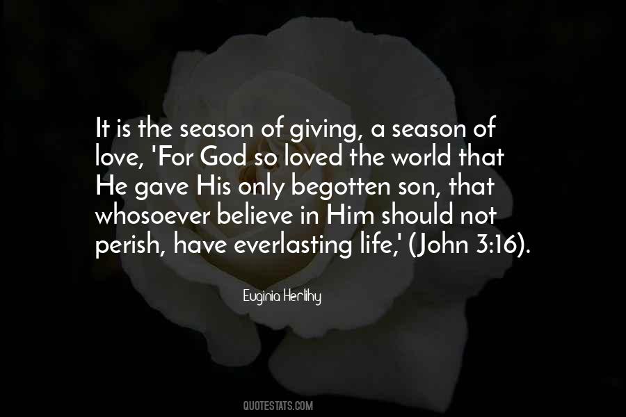 Quotes About Season Of Giving #185772