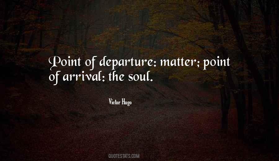 Point Of Departure Quotes #485764
