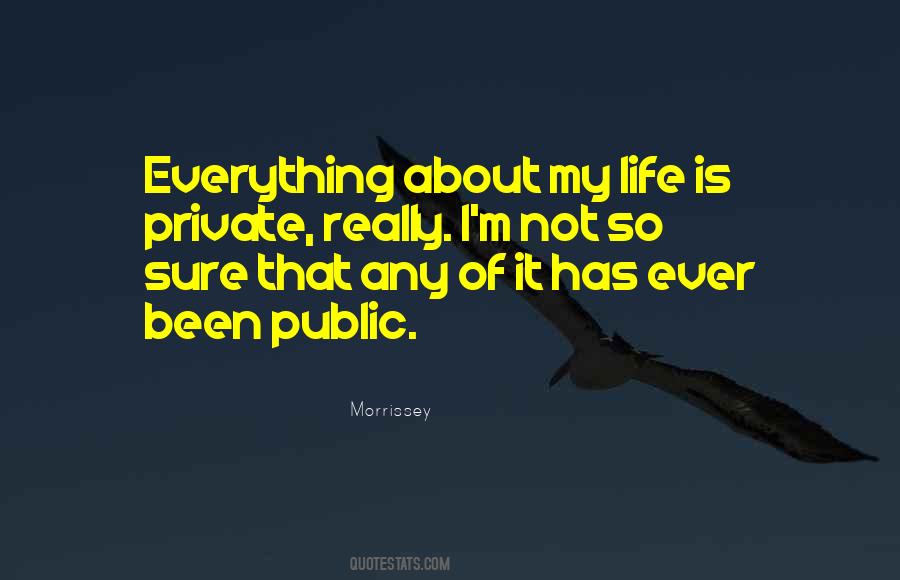 Quotes About Public Vs Private #14965