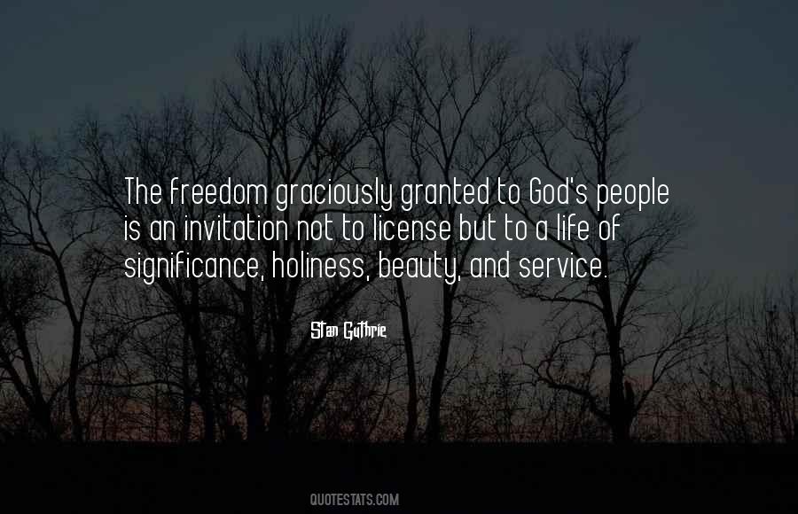 God S Freedom Quotes #1481148
