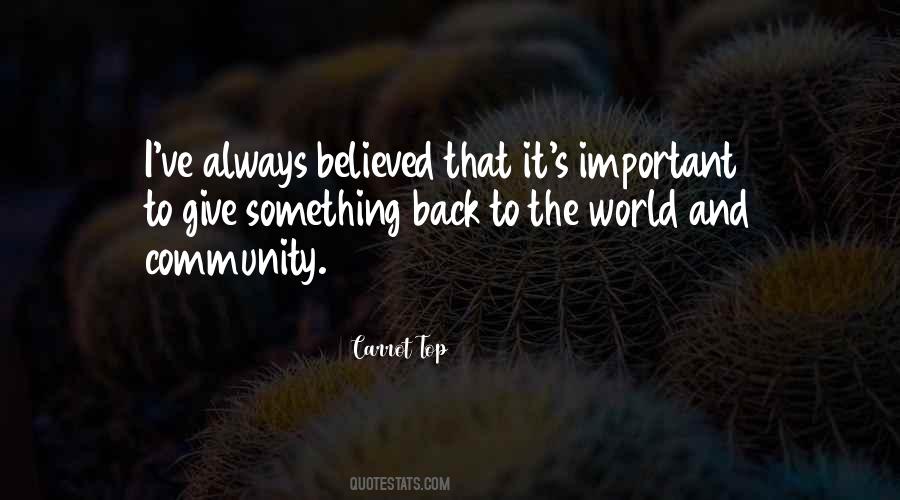 World Community Quotes #189889