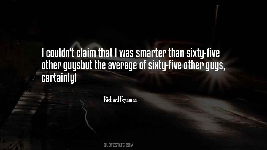 Quotes About Average Guys #1030200