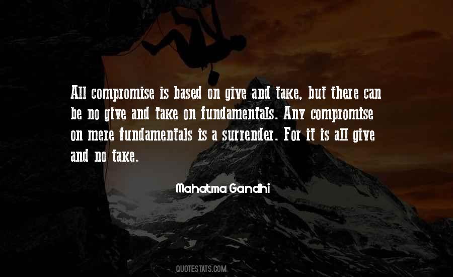 No Compromise Quotes #522086