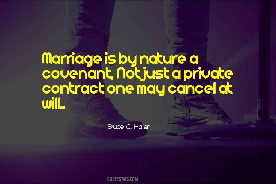 Quotes About Marriage Contract #969738