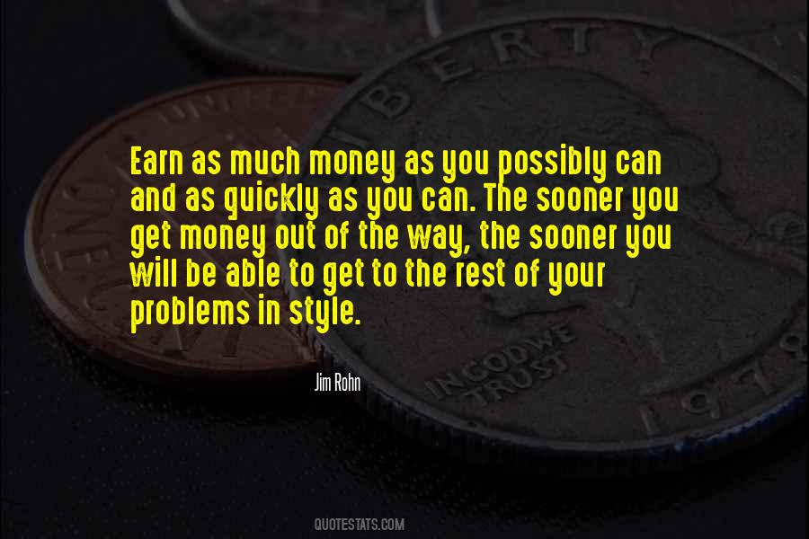 Quotes About Get Money #1005562