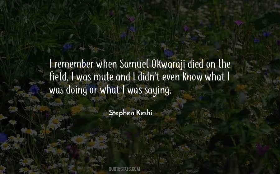 Quotes About Died #1750184