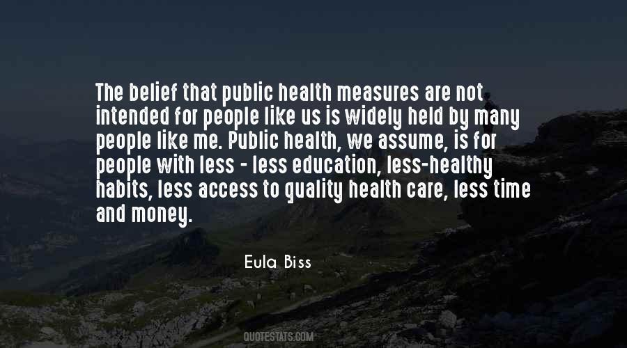 Quotes About Public Health Care #414918