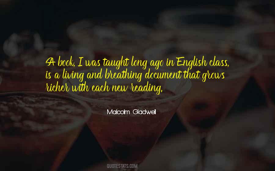 Quotes About English Class #1859539