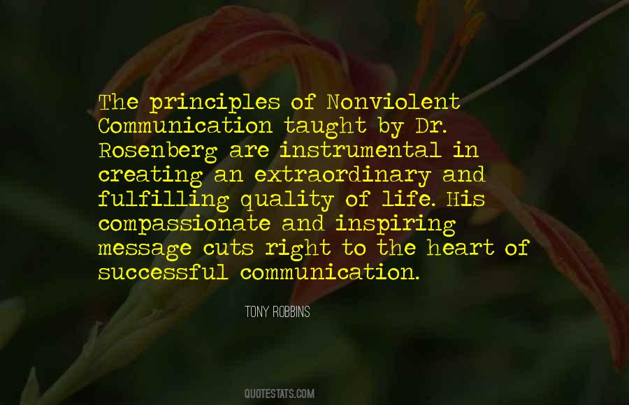 Quotes About Nonviolent Communication #1631214