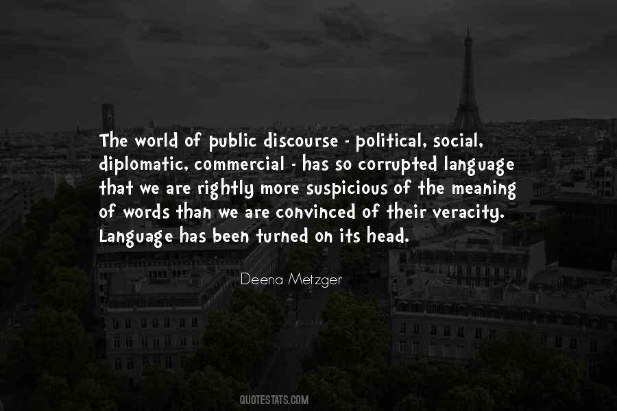 Quotes About Public Discourse #1612794