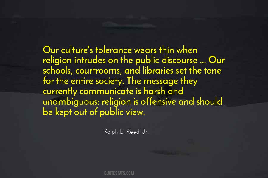 Quotes About Public Discourse #1619395