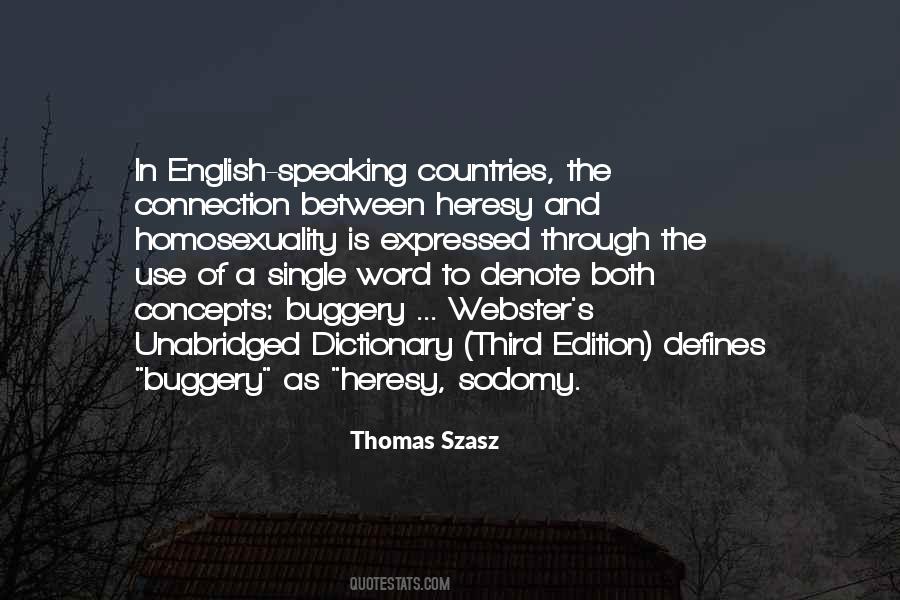 English Speaking Country Quotes #1361148
