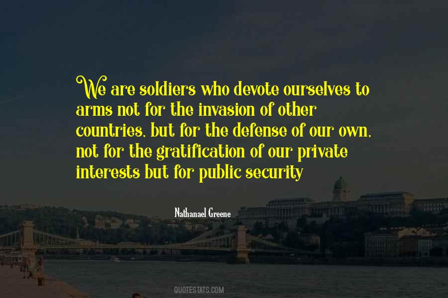 Quotes About Public Defense #778176