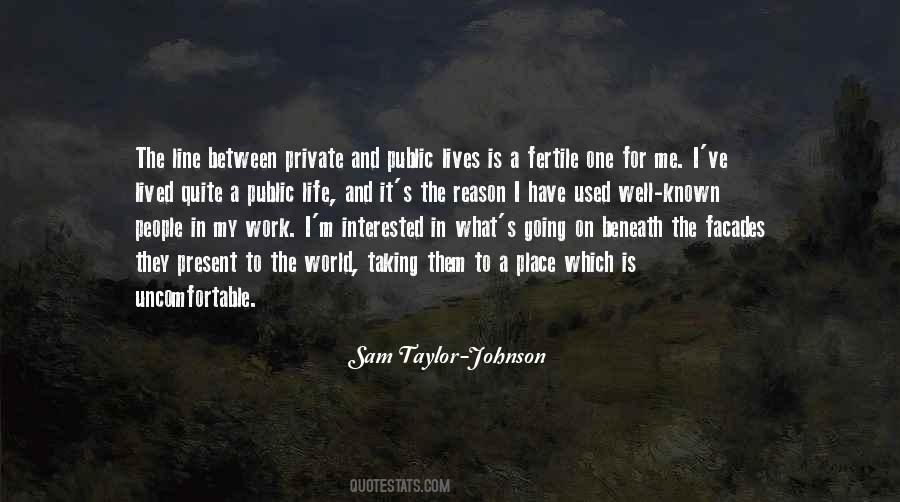 Quotes About Public And Private Life #314927