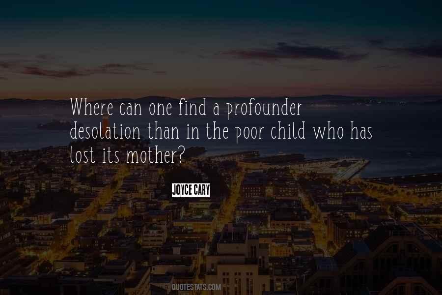 Quotes About A Lost Child #1320109