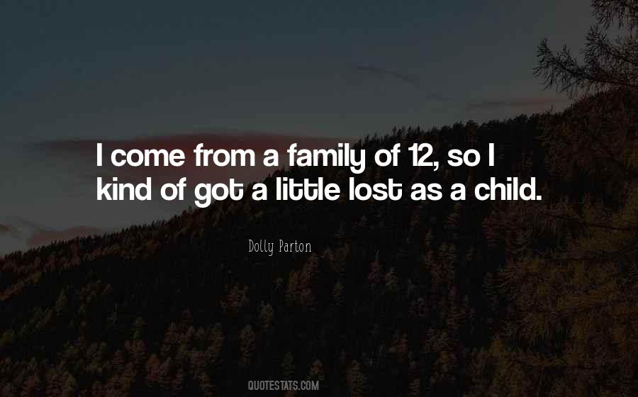 Quotes About A Lost Child #1376817