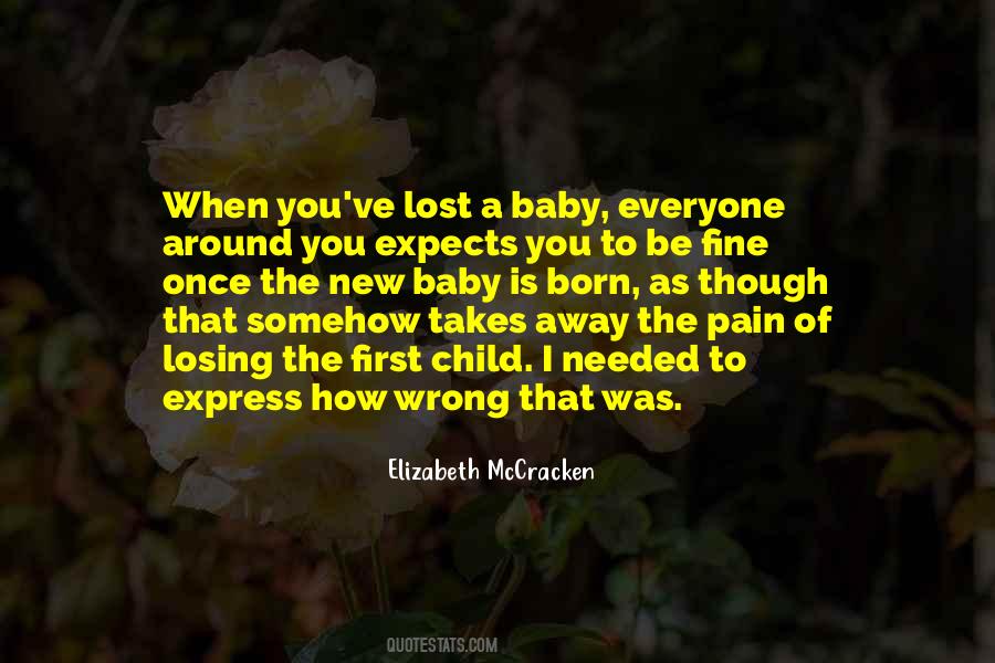 Quotes About A Lost Child #353408