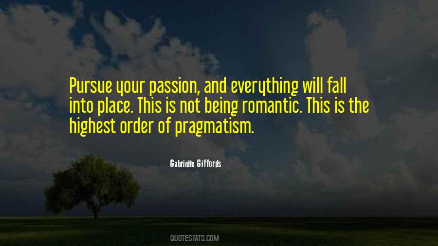 On Being Romantic Quotes #187170
