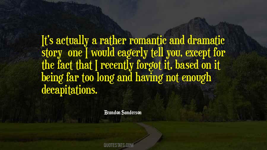 On Being Romantic Quotes #89666