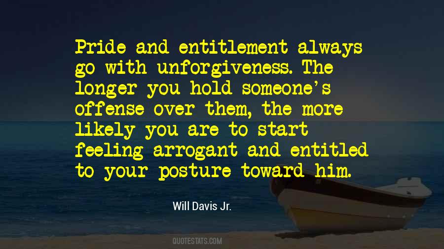 Quotes About Feeling Entitled #1711015