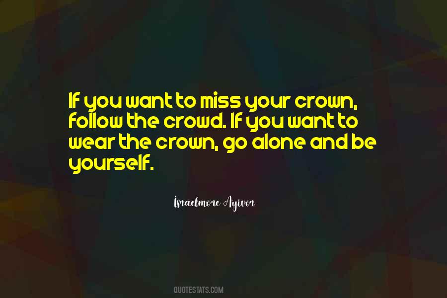 Your Crown Quotes #60171