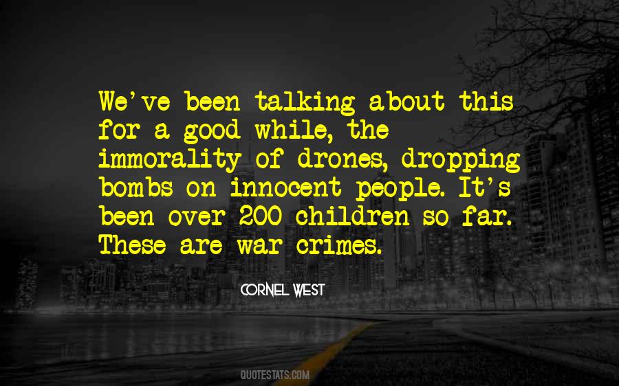 Quotes About Dropping Bombs #826585