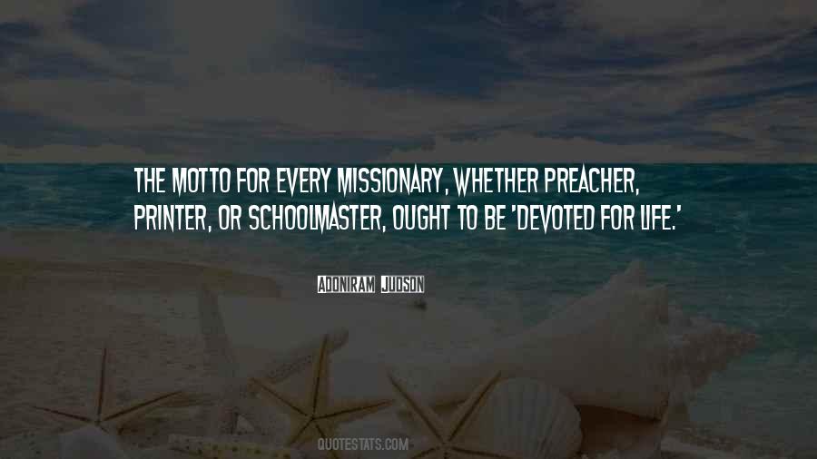 Quotes About Missionary Life #982927