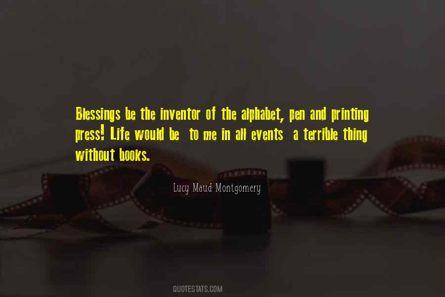 Quotes About Blessings #1682916