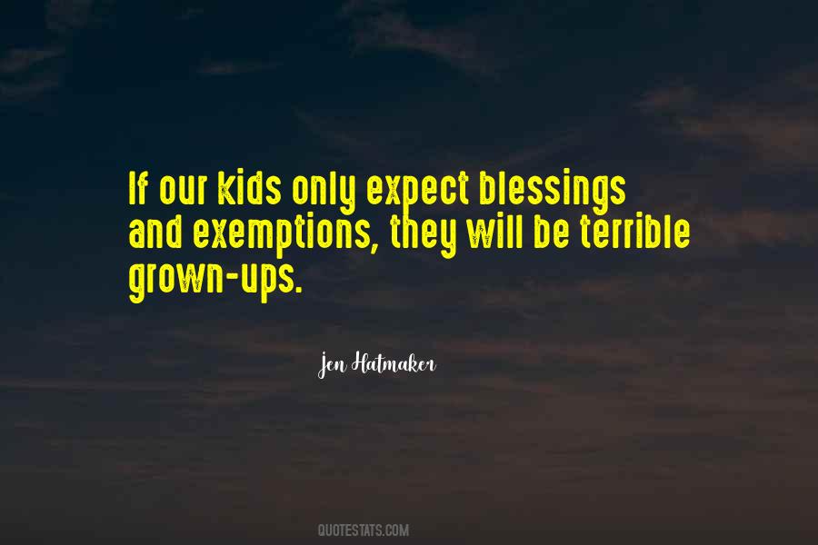 Quotes About Blessings #1715996