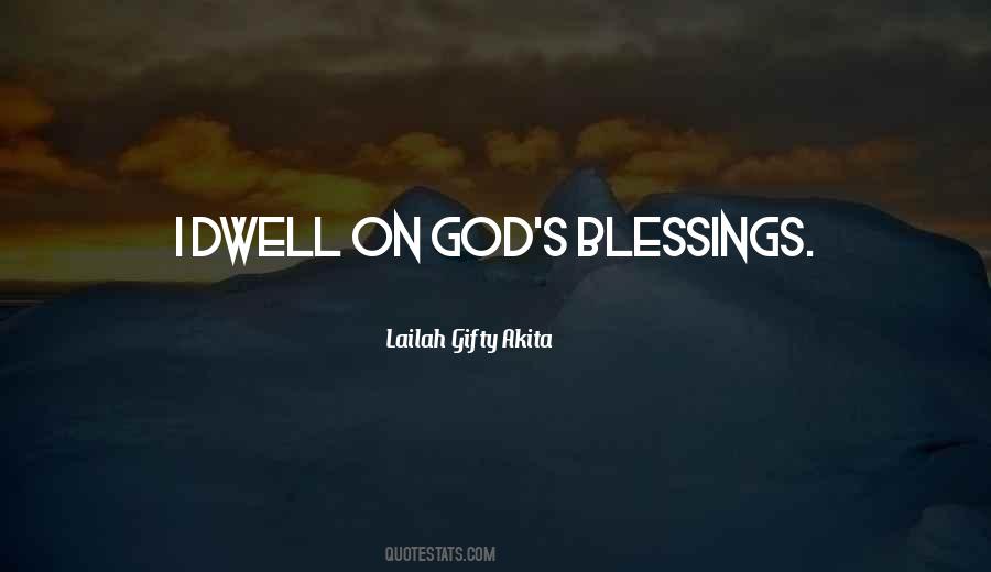 Quotes About Blessings #1725359