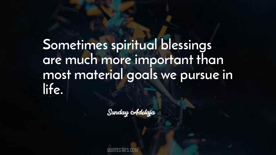 Quotes About Blessings #1832461