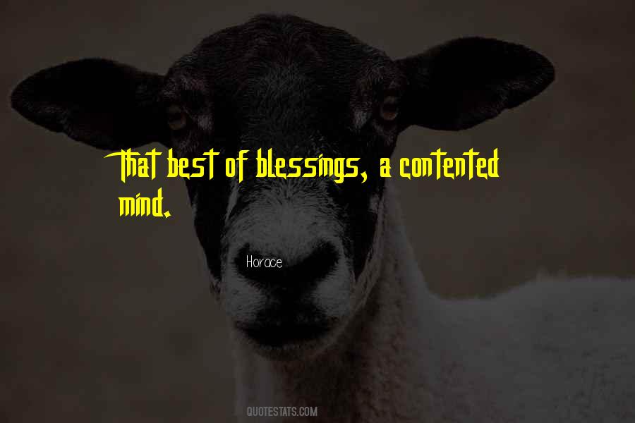 Quotes About Blessings #1847772