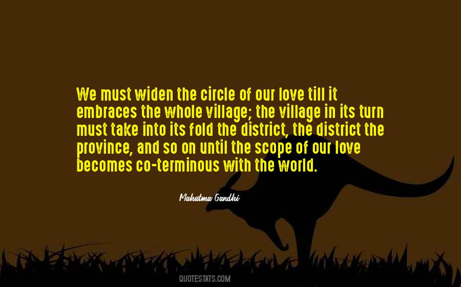 Quotes About Circle Of Love #784013