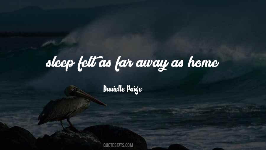 Sleep Away Quotes #832100