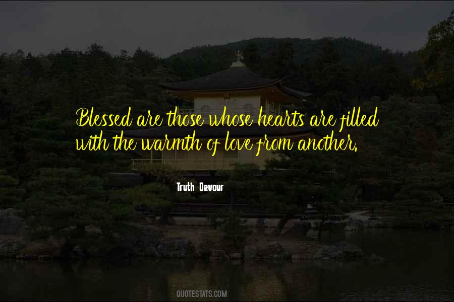 Love Blessed Quotes #13605