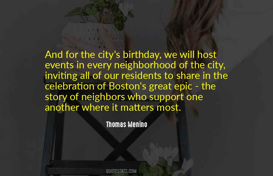 Quotes About Boston #1266136