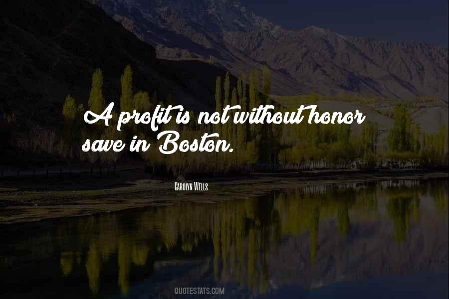 Quotes About Boston #1320563