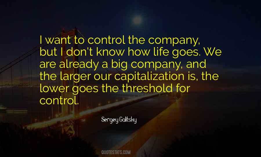 Quotes About Control And Life #156262