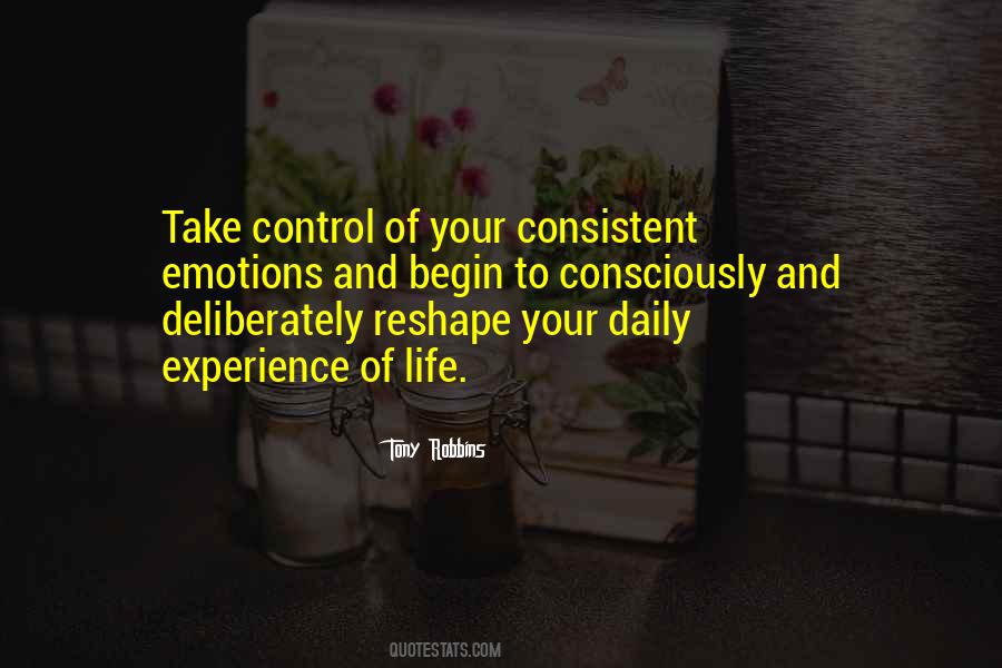 Quotes About Control And Life #161376