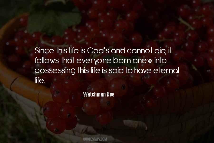 Quotes About Eternal Life #1336041