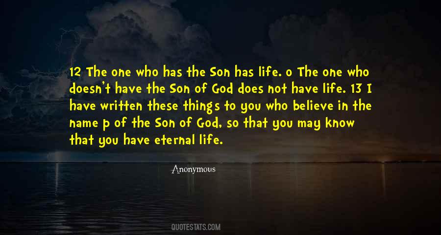 Quotes About Eternal Life #1746440