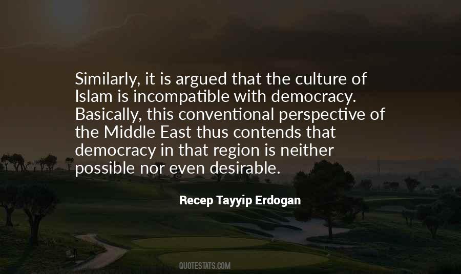 Quotes About Democracy In The Middle East #112306