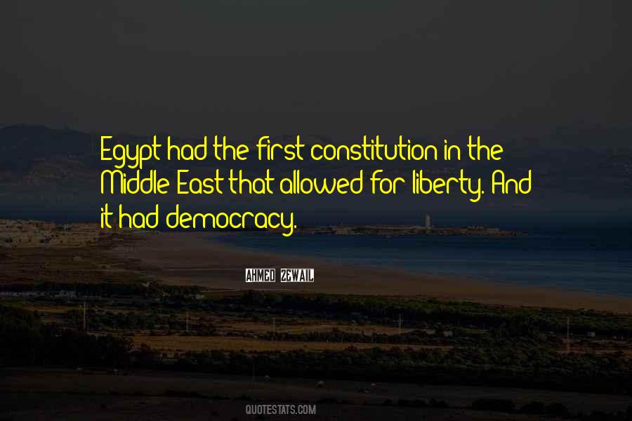 Quotes About Democracy In The Middle East #1255245