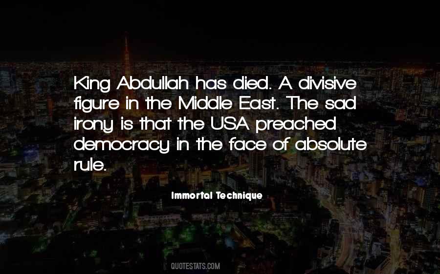 Quotes About Democracy In The Middle East #152522