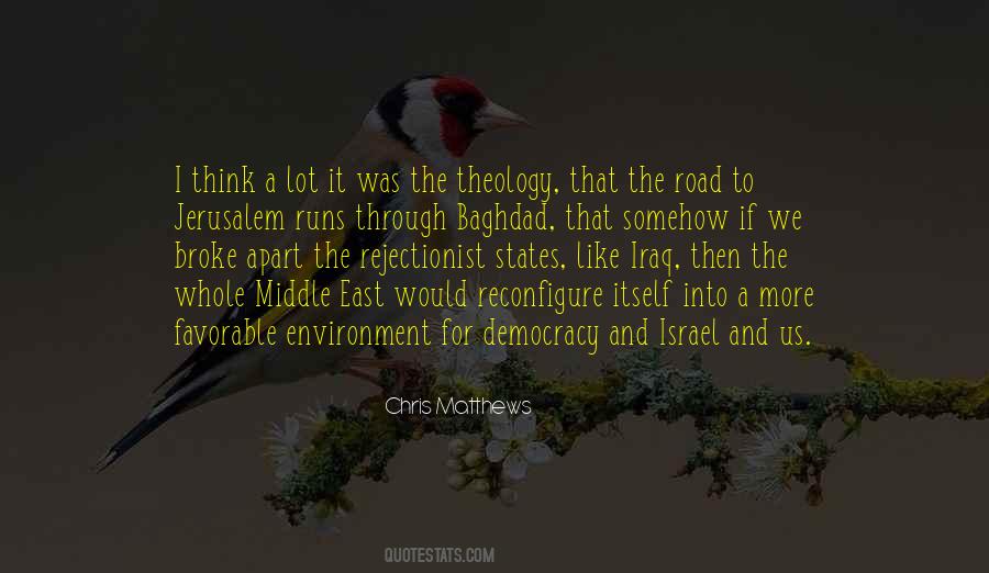 Quotes About Democracy In The Middle East #290003